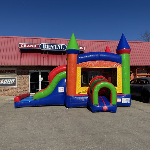 Rainbow Castle Bounce House